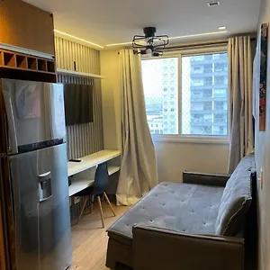 Apartamento Espacoso Ii Com Piscina - Metro Bras, São Paulo